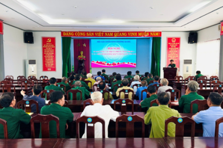 Hội Cựu chiến binh phường Sa Đéc sơ kết hoạt động 6 tháng đầu năm  và đề ra phương hướng hoạt động 6 tháng cuối năm 2026