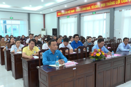 Công đoàn phường Sa Đéc tổ chức hội nghị Ban chấp hành mở rộng lần thứ 2, khóa I và sơ kết hoạt động công đoàn 6 tháng đầu năm 2026