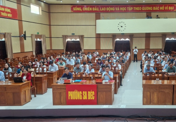 Đảng ủy phường Sa Đéc: Nhiều giải pháp hay, cách làm mới trong công tác tuyên giáo và dân vận 6 tháng đầu năm 2026